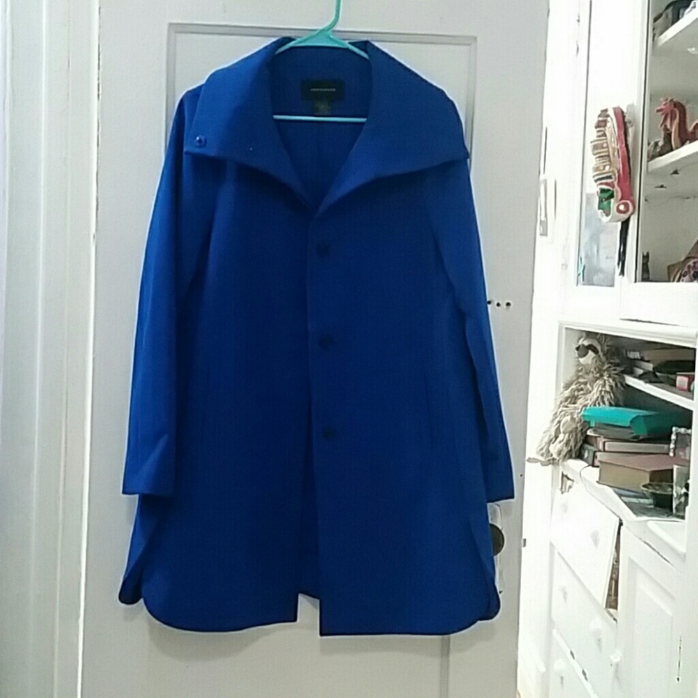 Royal blue Ann Taylor winter jacket